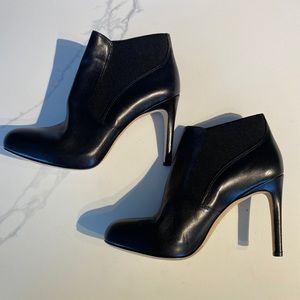 Via Spiga Black Booties - Size 7, Eur 37.5